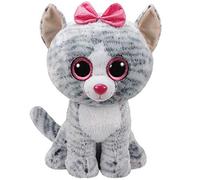 TY Peluche, juguete, color gris, 40 cm (36838TY)