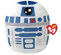TY R2D2 Disney Star Wars Squish-A-Boos 14 Pulgadas, con Licencia Beanie Baby Soft Plush Toy, Collectible Cuddly Stuffed Teddy