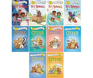 Ty’s Travels & Otter My First I Can Read 10 Books Set: Showtime!, All Aboard!, Beach Day!, Winter Wonderland, What Pet Is Best?, I Love Books!, Best Cake Ever, Hello Sea Friends, Bath Time, Swimming