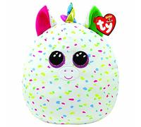 TY Squish a Boos-Cojín Harmonie el Unicornio 40 cm, Multicolor, TY39319, 40 cm