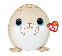 Ty Squishy Beanies - Cojín Suave de Peluche con Ojos Azules Brillantes, Idea de Regalo para Grandes y pequeños, coleccionables, 22 cm, T39265