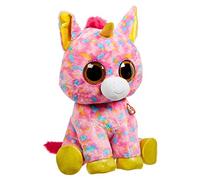 TY T99998 99998 Fantasia Unicornio con Ojos Brillantes, Beanie Boo's, Felpa, Multicolor, 72 cm