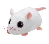 TY- Raton Peluche, Juguete, Color Blanco, 10 cm (United Labels Ibérica 42216TY)