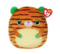 TY Tiggy Tiger Squishy Beanie - Peluche suave de peluche coleccionable para niños, peluche esponjoso para jugar y exhibir