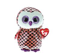 Ty TY36785 - Peluche de Lentejuelas Brillante, 23 cm, Multicolor