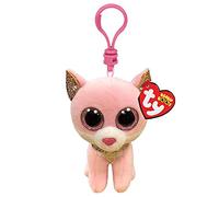 Llavero de Peluche Fiona Gato Rosa