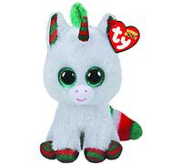 TY 36238 PELUCHE SNOWFALL-UNICORN 15 CM