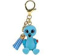 TY William Flamingo Animal de Peluche, Color Azul, 9 CM (25063)