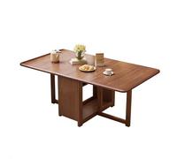 TY&WJ Mesa De Comedor Extensible con Alas Abatibles, Mesa De Cocina De Madera Expandible, Mesa Rectangular Plegable Y Móvil para Sala De Estar, Estilo Granja, Ahorro De Espacio,A,1.2m