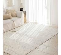TY&WJ Tapis Moderno Texturizado Y Suave, Tapis De Lujo Ligero Tapete De Suelo Rectangular Peludo Antideslizante para Salón Sofá Mesa De Centro Decoración,A,200x300cm(79x118in)