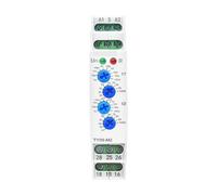 TY09-M1 M2 interruptor de relé temporizador de retardo cíclico SPDT 220V 16A AC/DC12V-240V 50/60Hz 0,1 s-100 días 2SPDT Din Rail 1 Uds(TY09-M2 ACDC12V-240V)