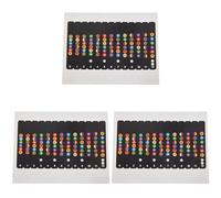 Tyatocepy 3X Aprendiendo A Jugar con Una Pegatina de Nota para el Diapasón | Peine Adecuado para Guitarra Eléctrica, Guitarra Acústica, Guitarra Clásica, Guitarra Occidental Y Ukelele.