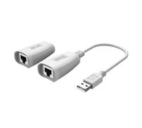 Tyatocepy Adaptador Ethernet USB a RJ45 Extensor de Tarjeta de Red USB 2.0 RJ45 Tarjeta de Red USB LAN RJ45 para Computadora PortáTil PC