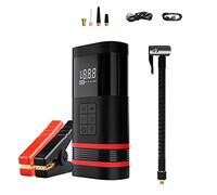 Tyatocepy Bomba eléctrica de emergencia para coche, inflable, máquina integrada, bomba de alimentación de emergencia, bomba de alimentación para coche