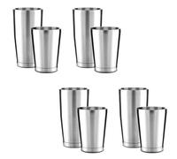 Tyatocepy Juego de 4 cocteleras premium Pro Boston de acero inoxidable 304