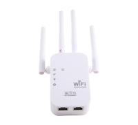 Tyatocepy Repetidor WiFi de 300Mbps Extensor de SeñAl WiFi InaláMbrico Banda Dual 5G 2.4G Amplificador de Red Enrutador WiFi de Alcance Enchufe de la UE