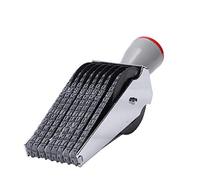 Tyatocepy Sello de Goma Rodar de Número Letra Inglesa Alfabeto de 8 Dígitos Rodillo Álbum de Recortes Diy de Relieve Decoración de Hogar Escuela