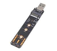 Tyatocepy USB3.2 GEN2 10Gbps una Caja de Disco Duro de Protocolo NVME M.2 una un Puerto Realtek RTL9210 Apertura de Tarjeta