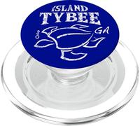 Tybee Island Georgia Souvenir, Sea Turtle, GA Beaches PopSockets PopGrip para MagSafe