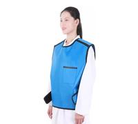TYBGAU Boutique UK Chaleco de protección contra la radiación Chaleco de Plomo Protector de Rayos X 0,35/0,5 Mmpb Delantal de Plomo Ropa Protectora para protección contra la radiación