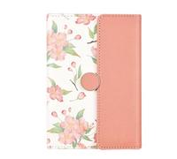 TYBGAU Boutique UK Cuaderno grueso de tapa blanda, diario artístico con cierre magnético de metal, 256 páginas, papel beige de 80 g, espacio entre líneas de 9 mm Diario(Rose)