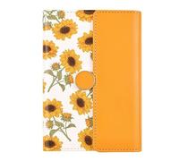 TYBGAU Boutique UK Cuaderno grueso de tapa blanda, diario artístico con cierre magnético de metal, 256 páginas, papel beige de 80 g, espacio entre líneas de 9 mm Diario(Geel)