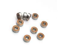 TYBOPHQJ 10 Uds 5x11x4mm SMR115 2RS CB rodamientos de Aire cerámicos híbridos de Acero Inoxidable