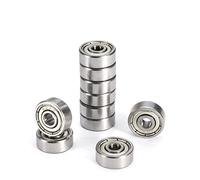 TYBOPHQJ 10 Uds ABEC-7 rodamiento de Bolas con Brida 608zz 623zz 624zz 625zz 635zz 626zz 688zz Piezas de impresoras 3D(625zz 5x16x5mm)