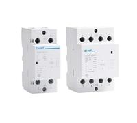 TYBOPHQJ Contactor de CA doméstico NCH8 20 A, 25 A, 40 A y 63 A for riel DIN, 220 V, 230, 380 400, 1 NA, NC, 2, 4, monofásico, 3 trifásico(Nch8-20,2NO)