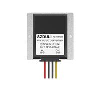TYBOPHQJ Convertidor de Potencia CC 8-40 V a 12, 1 A, 3 A, 5 A, 8 A, 10 A, 15 A, 20 A, 25 A, módulo Buck-Boost y 24 a(8-40V to 12V 5A)