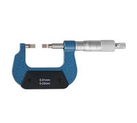 TYBOPHQJ Micrómetros Tipo A 0,75 mm Espesor Tipo B 0,4 mm Espesor Rango de medición 0-175 mm, Graduación 0,01 mm(25-50mm A)