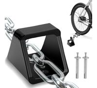 TYBYBB Ancla de pared, anclaje para suelo, seguridad de pared, para bicicleta, bicicleta, ancla, ancla, ancla, ancla, accesorios de anclaje con 304 tornillos de acero inoxidable para bicicleta
