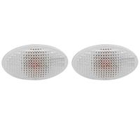 TYC 18-0461-11-9 Side Marker Light White Offside:Nearside (MINI Jcw One D S Works 2001-2007) (Paquete de 2)