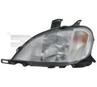 Faro izquierda H7/H1/H3 20-0494-05-2 TYC para MERCEDES-BENZ CLASE M