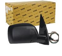 TYC 303-0123 Espejo retrovisor para ajuste elect. espejo asférico tintado en azul calefactable derecha Compatible con BMW X5 E53