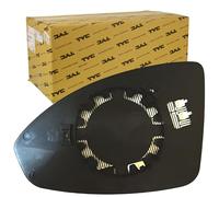 TYC 306-0015-1 Cristal de espejo retrovisor exterior convexo calefactable derecha Compatible con CHEVROLET CRUZE J300 CRUZE Station Wagon J308 CRUZE Fastback J305