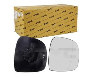 TYC 321-0098-1 Cristal de espejo retrovisor exterior calefactable asférico izquierda Compatible con MERCEDES-BENZ VITO Autobús W639 VITO/MIXTO Furgón W639