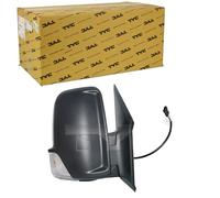 TYC 321-0110 Espejo retrovisor convexo para ajuste manual espejo brazo corto de espejo izquierda Compatible con MERCEDES-BENZ Sprinter 3.5-T Furgoneta W906 Sprinter 3.5-T Caja/Chasis W906