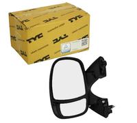 TYC 325-0078 Espejo retrovisor para ajuste elect. espejo convexo calefactable izquierda Compatible con OPEL Vivaro A Combi X83 Vivaro A Furgón X83 Vivaro A Caja/Chasis X83, RENAULT, NISSAN