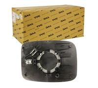 TYC 325-0183-1 Cristal de espejo retrovisor exterior asférico calefactable derecha