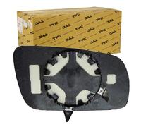 TYC 332-0026-1 Cristal de espejo retrovisor exterior convexo para caja grande de espejo izquierda