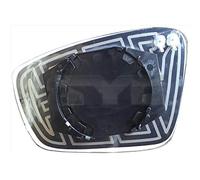 TYC Cristal de espejo, retrovisor exterior para SKODA: Fabia, Rapid & SEAT: Toledo (Ref: 332-0057-1)