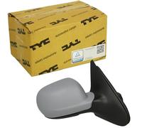 TYC 337-0043 Espejo retrovisor convexo calefactable para ajuste elect. espejo derecha Compatible con VW Polo III Hatchback 6N1 Polo Van Furgón/Hatchback 6N1