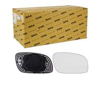 TYC Cristal de espejo, retrovisor exterior para VOLKSWAGEN: Touran (Ref: 337-0166-1)