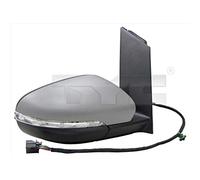 TYC 337-0177 Espejo retrovisor para ajuste elect. espejo convexo calefactable derecha Compatible con VW TOURAN 1T3 TOURAN 1T1, 1T2