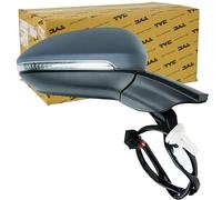 TYC 337-0245 WV GLF VII 2012-2017 espejo derecho ELECTRIC PRIMED RETACTABLE MEM W