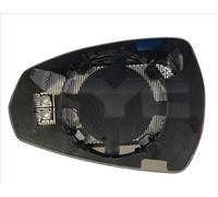 TYC Cristal de espejo, retrovisor exterior para AUDI: S3, A3, RS3 (Ref: 302-0099-1)
