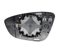 TYC Cristal de espejo, retrovisor exterior para VOLKSWAGEN: Eos, Jetta, Scirocco, Passat (Ref: 337-0218-1)