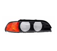 TYC Difusor Faro Luz Principal Delant. Ajuste Enlaces para BMW 5er 20-0380-LA-2