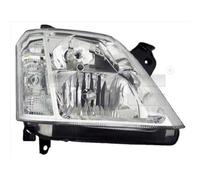 TYC Faro Derecho Para Opel Meriva Con Soporte De Lámpara Sin Motor De Ajuste